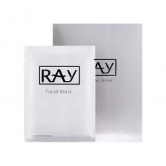 RAY蚕丝面膜 深层保湿补水  银色 10片装