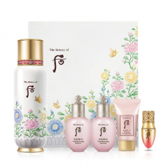 Whoo 后 秘贴循环精华130ml套装带口红